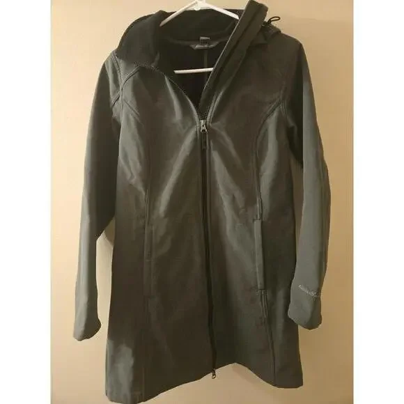 Eddie Bauer Women's Small grey Softshell Jacket - Picture 1 of 5